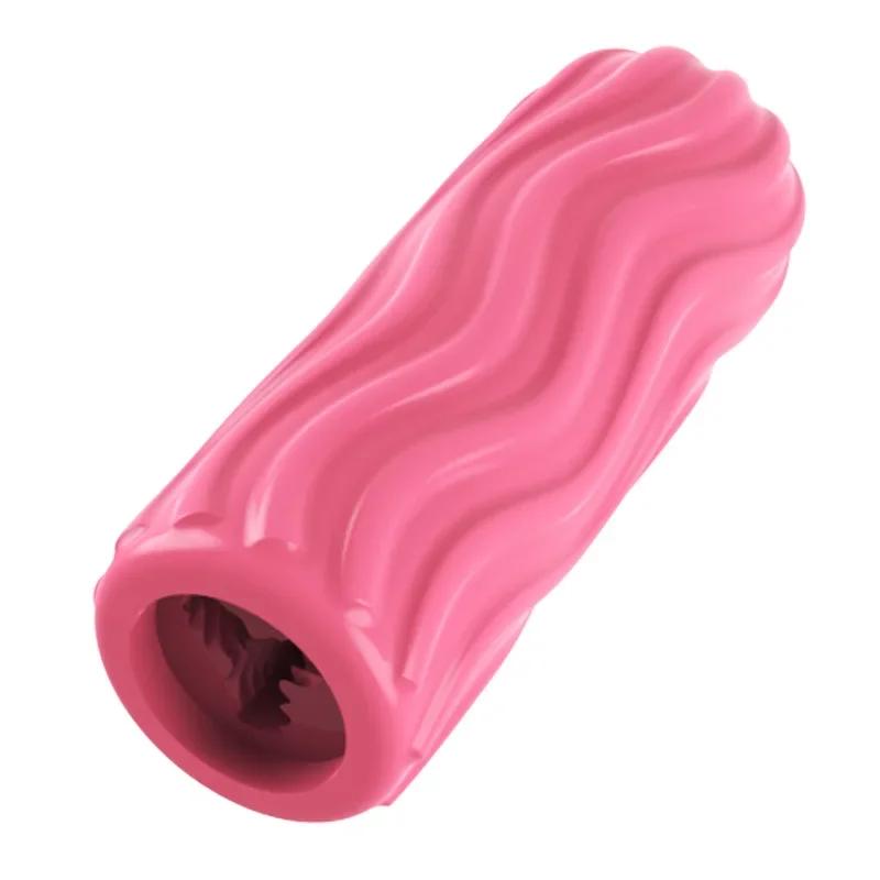 Blow Job Měkký Masturbační Pohárek Malé Sexuální Vajíčko Použitelné Oboustranně Sólo Hra Mini Pohárek Pussy Pánské Sexuální Hračky Masturbátor Pro Muže