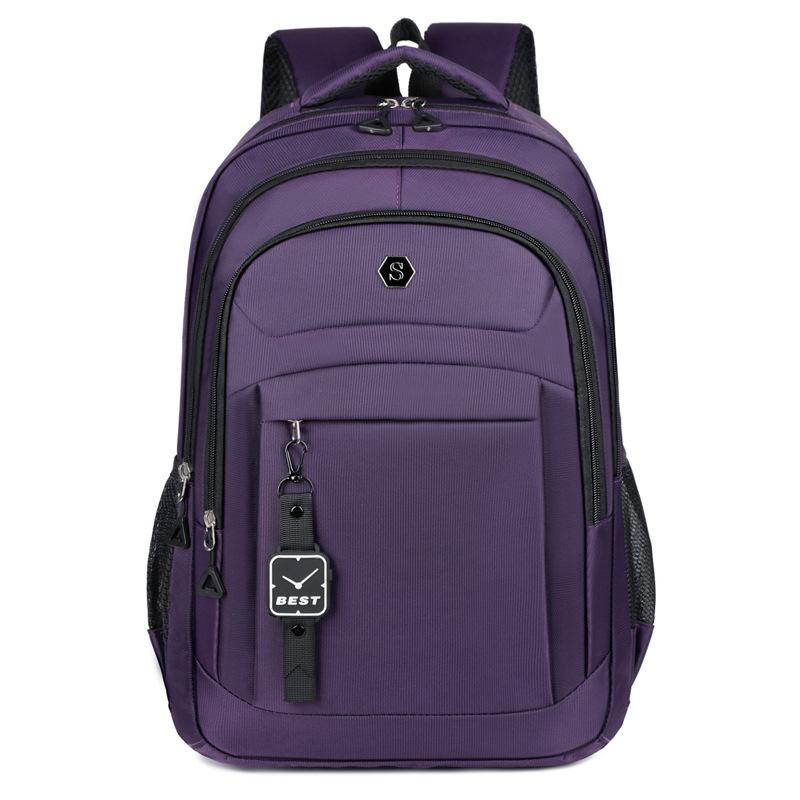 Backpack Male Female Junior High School High School Student School Bag Large Capacity European Travel Backpack
