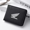 Brushed Texture Car Driving Document ID Card Men Short Wallet For Honda CBR 600RR 1000RR CBR 125R 954 600 650F 650R 1100XX 1000F XD9