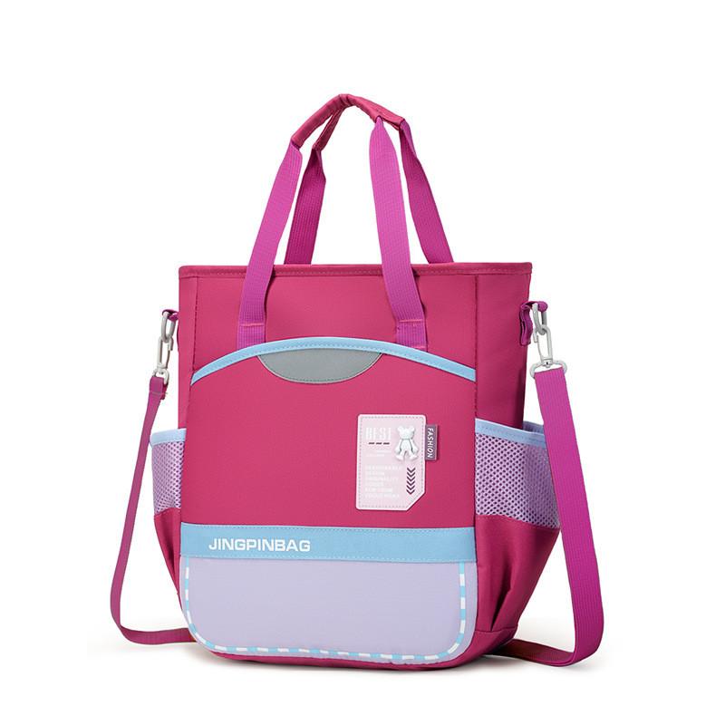 And Adorable Spacious Childrens Tote Bag In Soft Colors For Art Supplies Books And