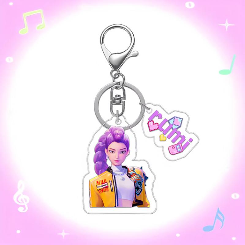 Schlüsselanhänger Koreanischer Anime Cartoon Schlüsselanhänger Partygeschenke Schlüsselanhänger K-Pop Figur Klassiker Schlüsselanhänger Rucksack Anhänger Schlüsselanhänger