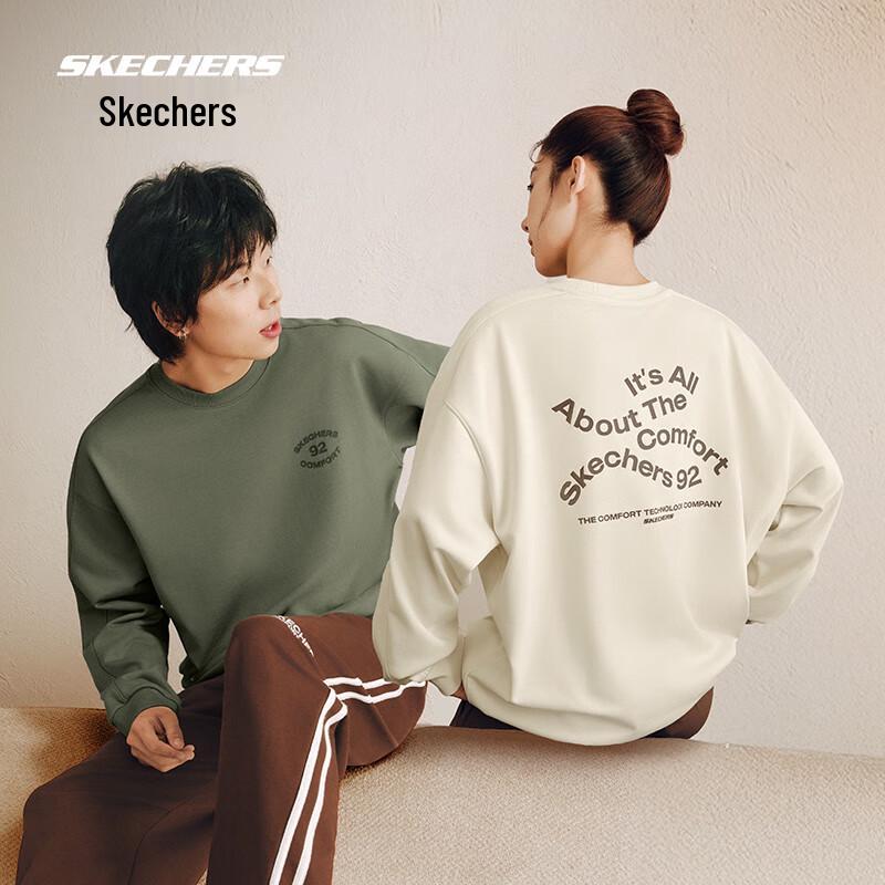 Skechers Unisex Fleece Pullover Hoodie L325U025 XS 85