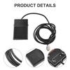 Spot Welded Foot Pedal Welding 1pc Metal TFS-1 TIG Welder 2/3-pin 5A Accessories Anti-skid Cutting Foot Switch