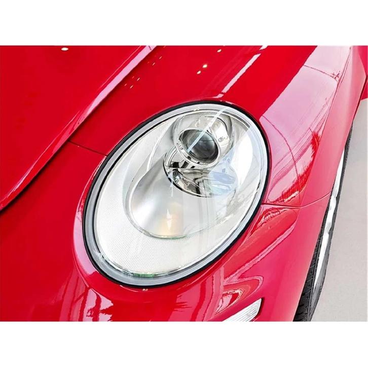 Front Headlight Cover Compatible for VW Beetle 2003-2012 Transparent Mask Headlamp Lamp Shell Replace Original Lampshade Plexiglass(A Piar)