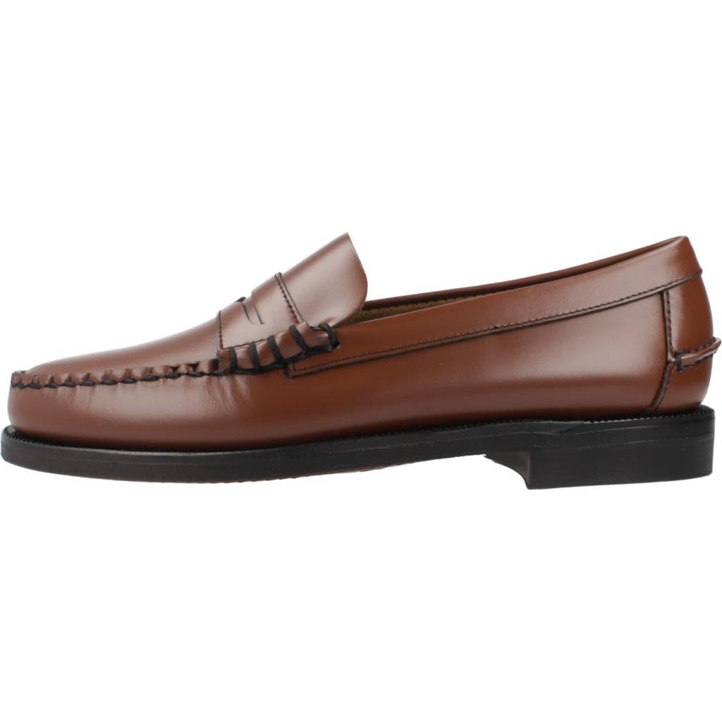 Sebago Beefroll Classic Dan Cm Loafers, Brown, 8.5 Inches/26.5