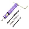 10-24UNC Helical Inserts Kit, Stainless Steel Thread Repair Inserts for Aluminum Metal with ST Tap and Tool, Fix Stripped Threads