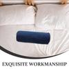 Federa Cuscino Arrotolabile Cilindrico Copertura Rotonda Morbida Chiusura con Cerniera per Camera da Letto Soggiorno Divano 40x15cm Supporto per Collo da Viaggio