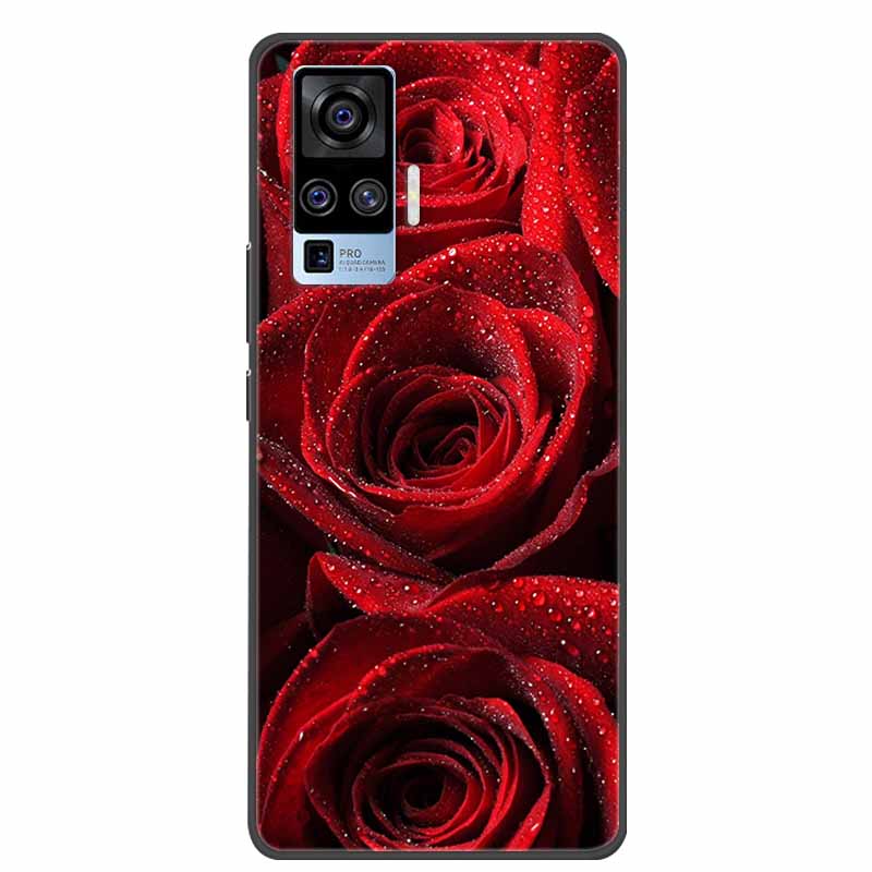 Für Vivo X50 Pro Hülle Cartoon TPU Weiches Silikon Handyhüllen für Vivo X50 Pro Plus Pro+ Abdeckung für Vivo X50 5G V2001A Süße Coque