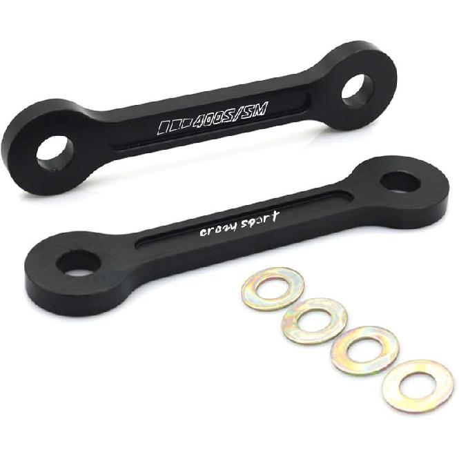 

crazy sport 2020 Drop Lowering Links Kit For SUZ DRZ400SM DRZ400S DRZ400E 400 400E 400S 400SM Motorcycle KLX400 Rear Shock Absorber Cushion Lever чёрный
