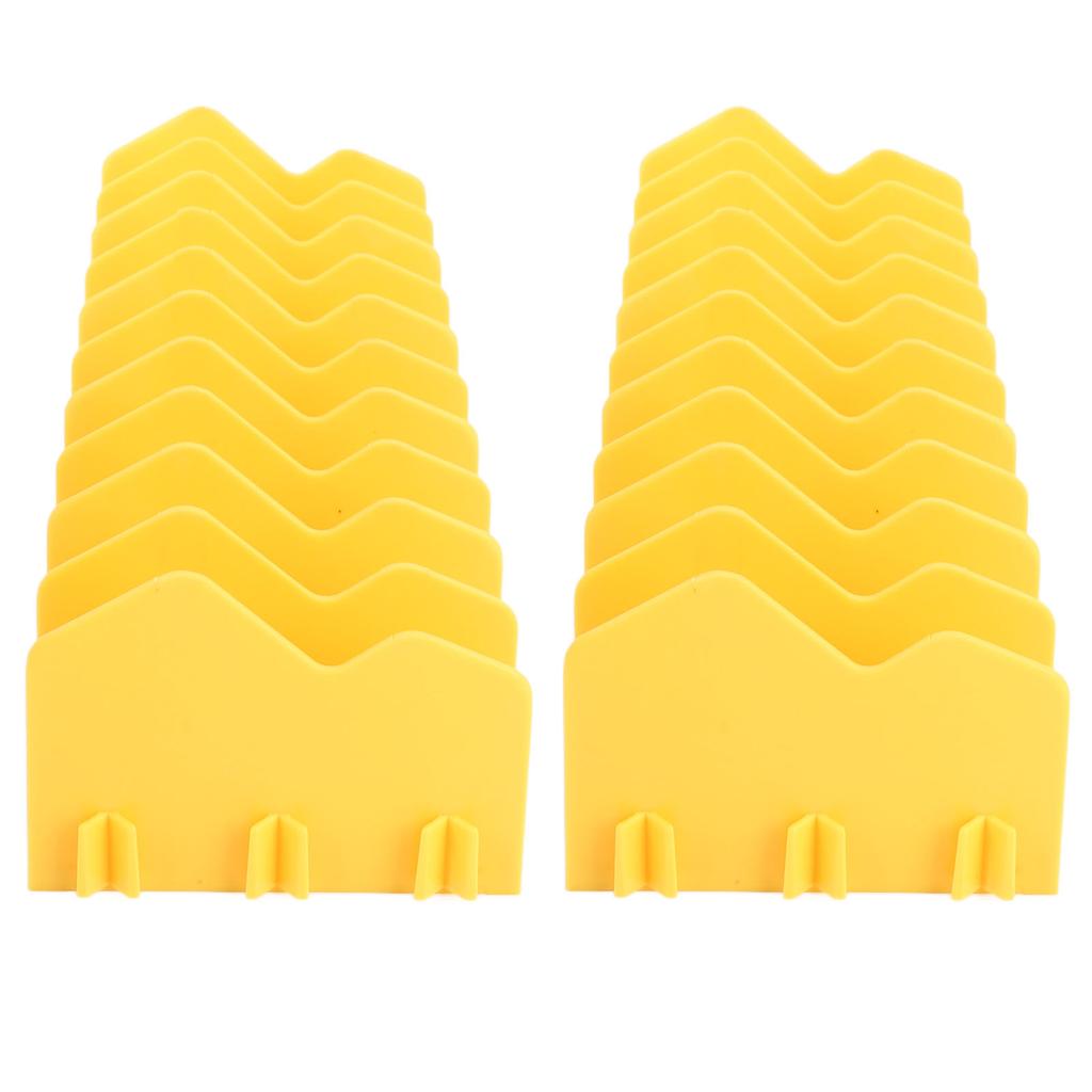 2PCS Wrench Organizer ABS Space Saving Multifunctional 10 Slot Wrench Holder for Pliers Ratchets Scissors Screwdrivers