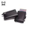 Carbon Fiber Wallet For Men Credit Card Holder RFID Blocking Thin Mini Aluminium Metal Wallets Coin Pocket Money Bag Vallet