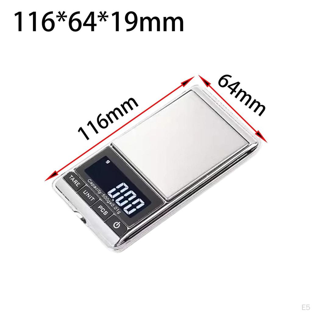 Compact Stainless Steel Kitchen Scale for Accurate Measurements