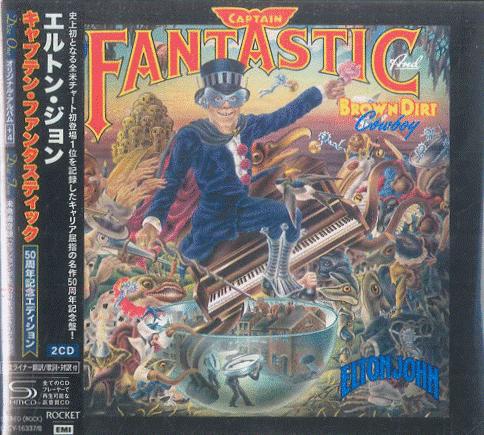 CD ELTON JOHN Captain Fantastic And The Brown Dir UICY16337 MCA 2025 Giappone Obi Rock