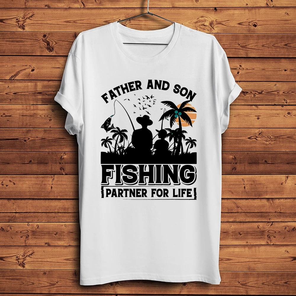 Fishing FisherUnisex Funny Vintage Lucky Fish T ShirtHomme Short Sleeve Oneck Casual TShirtUnisex Breathable Print Tee