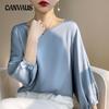 Camiseta de seda de verano para mujer, jersey de cuello redondo, camiseta corta de satén, blusa holgada y fina con temperamento