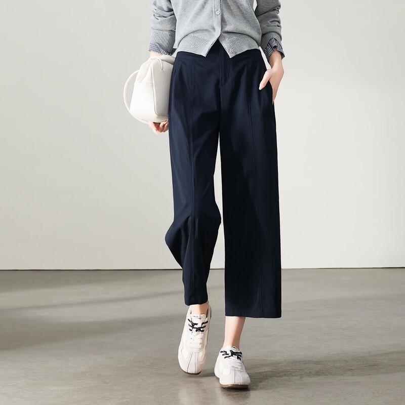 

SOFSIL 2026 Spring High-Waist Wide-Leg Pants 27