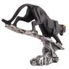 Black Cheetah Showpiece for Home Decor Showpiece | Cheetah Statue for Home Decorative Showpiece Item (Multicolor)