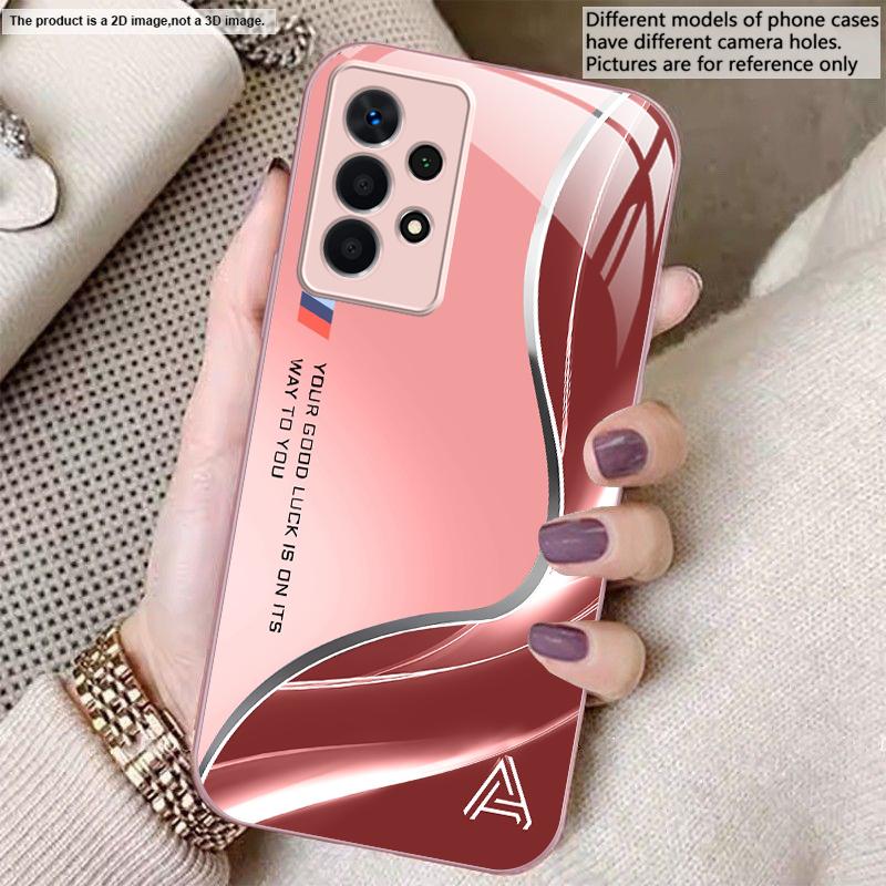 Good Luck Is Coming Green For Samsung A20 30 22 23 24 25 26 31 32 A33 34 35 42 50 51 52 53 54 55 56 70 71 72 73 Glass Phone Case