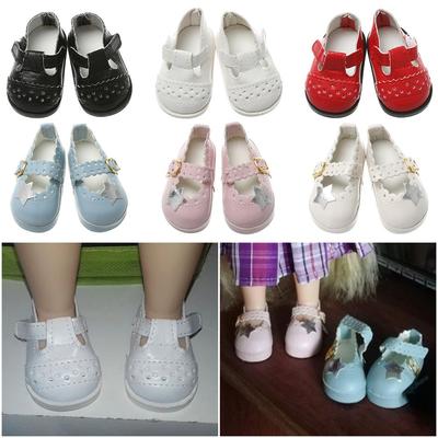 Children Clothing Accessories Toys PU Leather Shoes 16 Inch Doll Doll Shoes Pentagram Toy Shoes