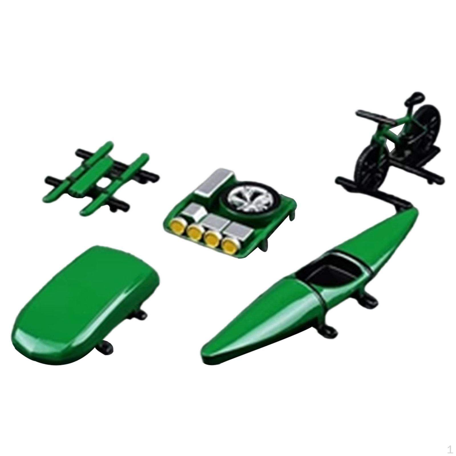 

5x Car Roof Accessories for 1/64 Model Cars, Scene Accessory Decoration Replacement Photo Props