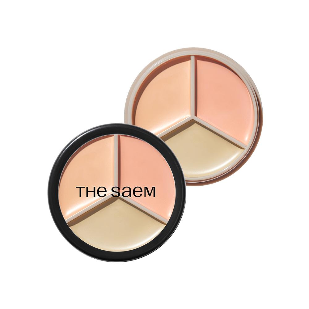 THESAEM Cover Perfection Triple Pot Concealer 7 Colors (Single/Special Offer)