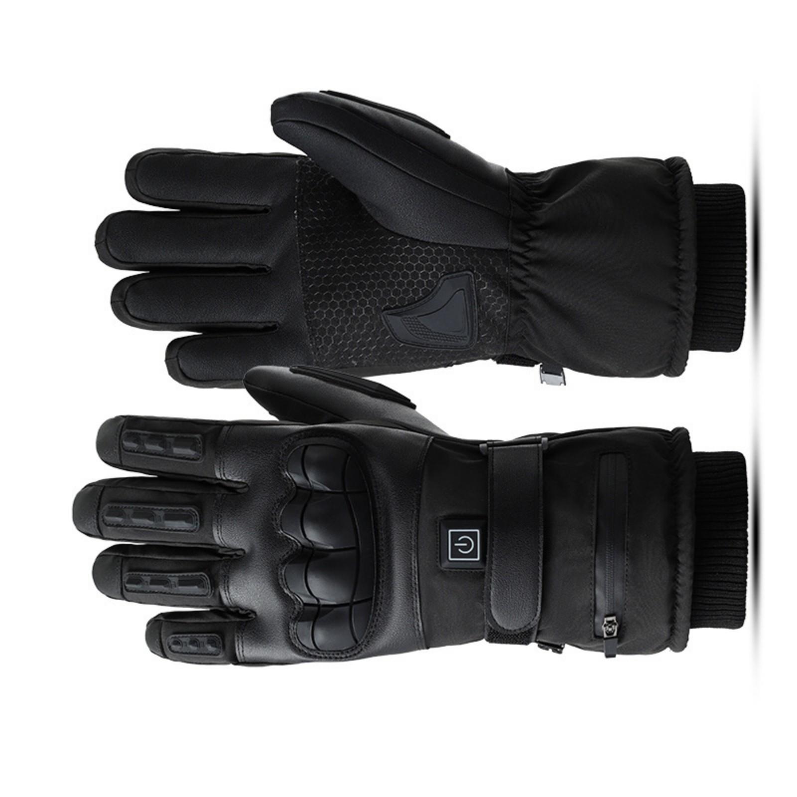 

Winter Heated Motorcycle Gloves with Enhanced Grip for Safety Waterproof Windproof Comfortable Fit in Cold Weather Ridin 1