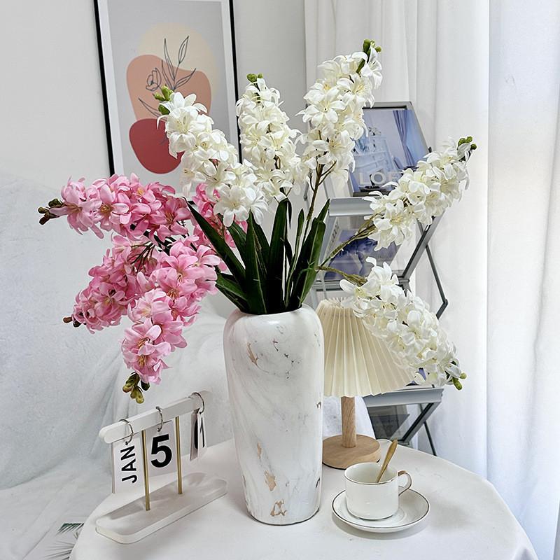 Hyacinth Flower Artificial Wedding Hotel Restaurant Decoration Ornament Desktop