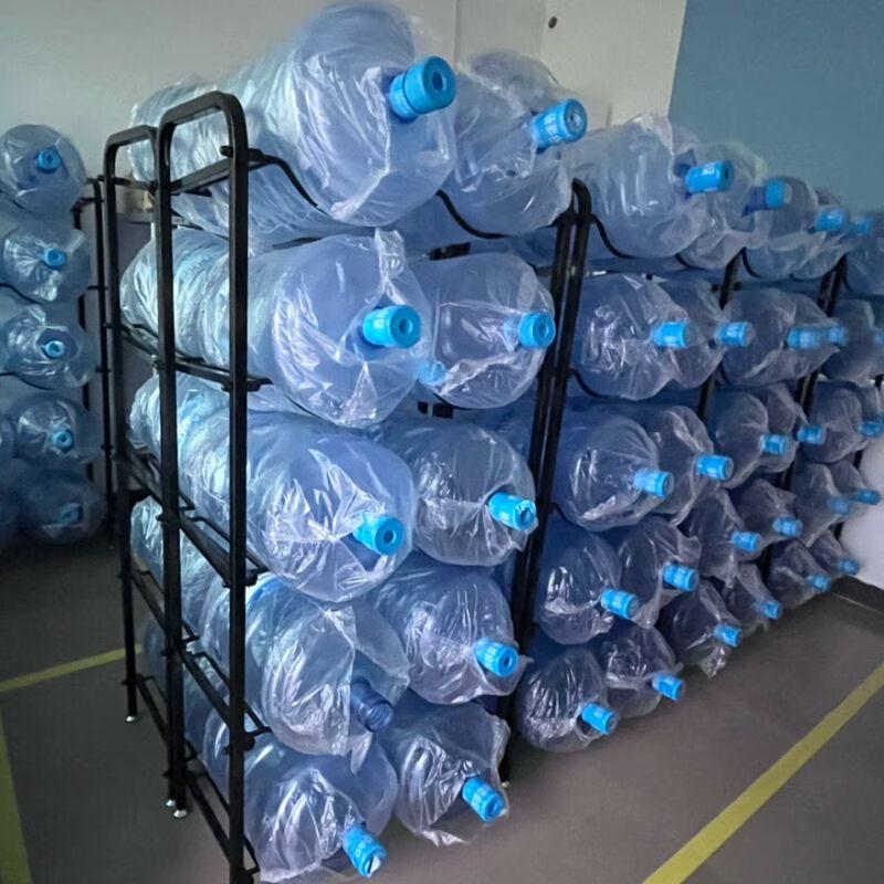 Flaschenwasser-Lagerregal für den Boden