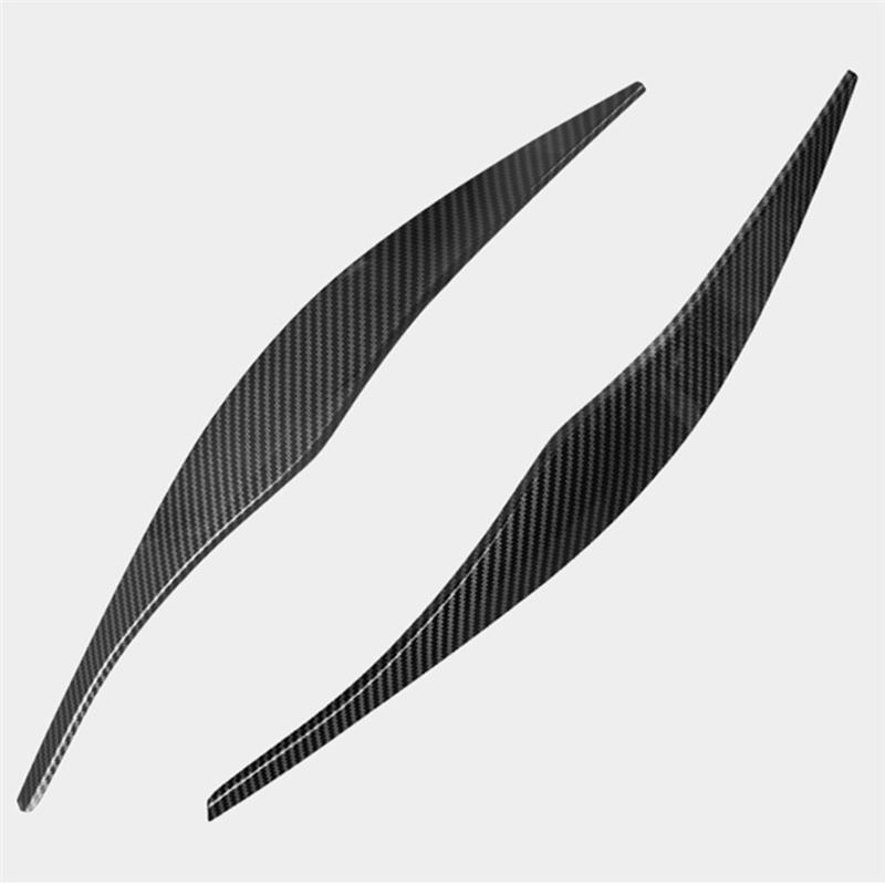 Headlight Eyebrow Trim Car Headlights Eyebrows For BMW 3-Series E90 E91 320I 330I 2005-2012