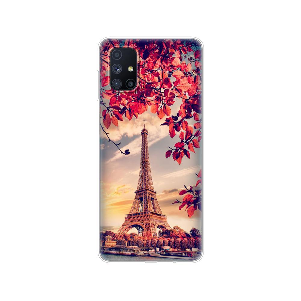 For Samsung M51 Case 6.7" Tpu Soft Silicon Back Phone Cover For Samsung Galaxy M51 GalaxyM51 M 51 M515f Case Funda Coque