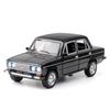 1:24 2016 Lada High Simulation Diecast Metal Alloy Model Car Pull Back Sound Light Car Children Gift Collection