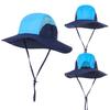 Mling Unisex Outdoor Wide Brim Sun Bucket Hat
