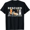 Rescued Is My Favorite Breed - Animal Rescue T-Shirt