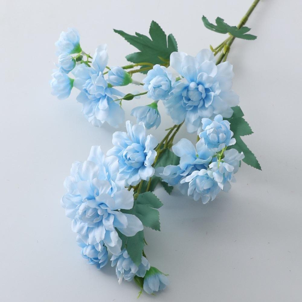 Boho Style Artificial Peony Bouquet Silk Fake Flower Realistic Peony Branch  Wedding Bouquets