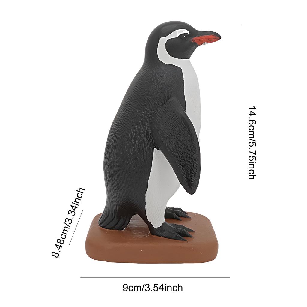 Pinguin/Ente Harz Magnetisch Arbeitsplatten Sammler Tierfigur Organizer Tisch Schreibtisch Skulptur für Zuhause Büro Tischdekoration