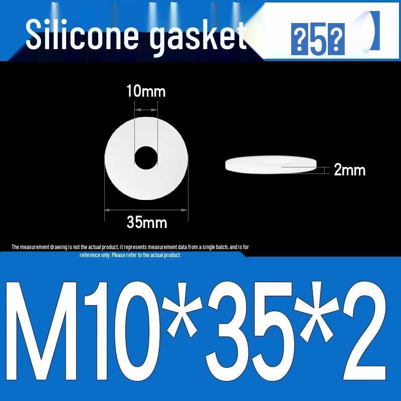 Silicone High-Temp Waterproof Gasket & Shock Absorbing Seal Pad