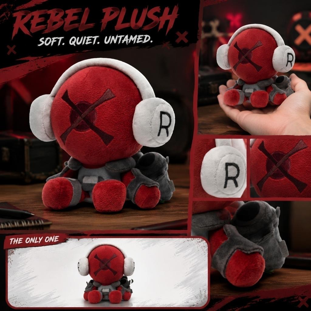 Plush Toy Stuffed Animal - Soft Cute Doll for Gamers, Video Merchandise Collectible Plushie, Great Gift for Lovers and Fans