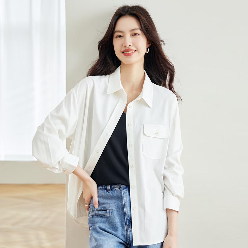 

CARBAMMI Women s Casual Long-Sleeve Shirt L