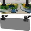 Universeller Auto-Sonnenblenden-Verlängerer, Verstellbarer Blendfreier Fahr-Sichtschutz, Verlängerte Sonnenblende mit Doppelclips für LKW-Windschutzscheibe