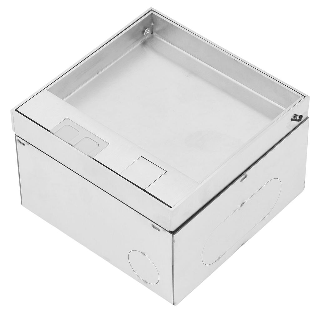 Floor Socket Dual 3 Prong USB TYPE C Port Space Saving Waterproof Recessed Outlet 15A