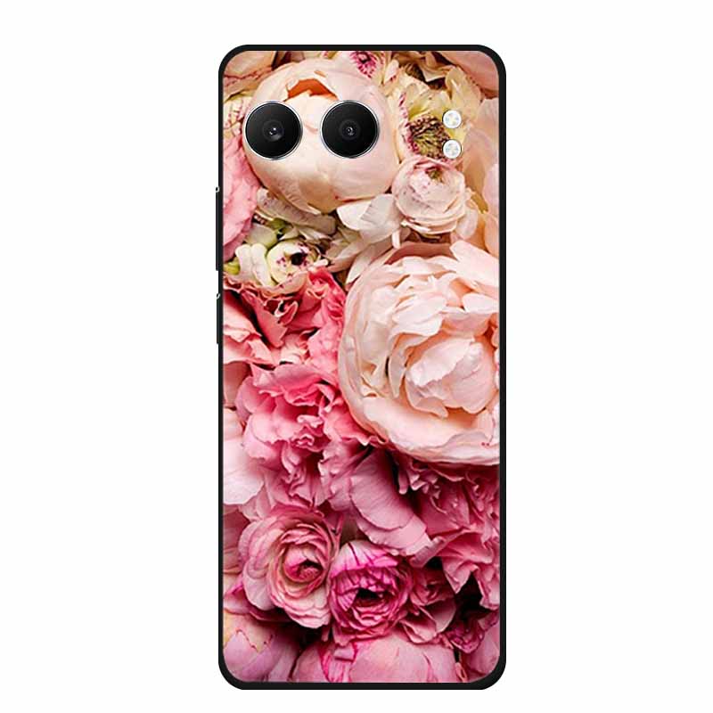 For OnePlus Nord 4 Case Nord4 Phone Cover Animal Black Silicone Soft Back Cover Cases For OnePlus Nord 4 Case 6.74" Shell Capas