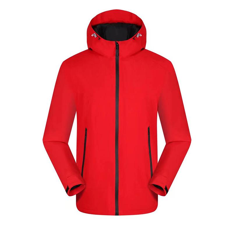 Unisex Waterproof Windbreaker: Breathable, Cotton-Padded, Team Style Workwear for Outdoor Warmth