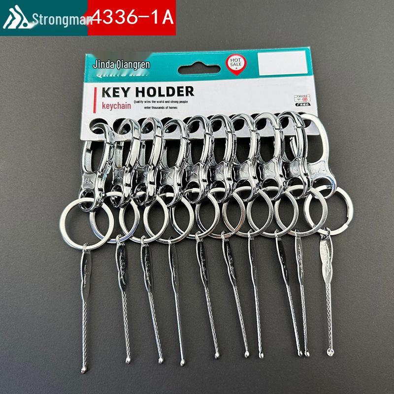 Jindaqiangren Large Carbon Steel Nail Clippers - Flat Mouth Manicure Tool with Free Shipping