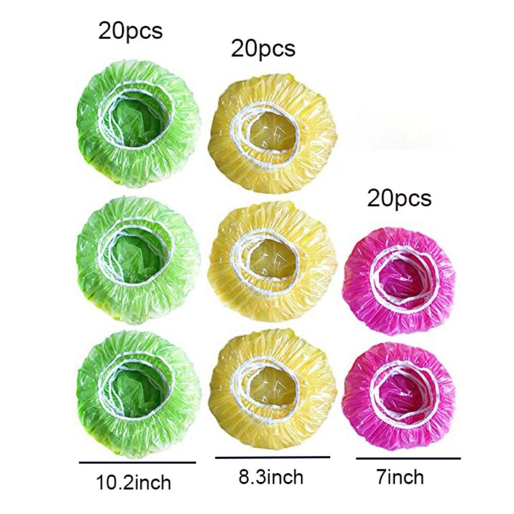 For Kitchen Plastic Food Storage Covers Dish Plate Covers Wrap Bowl Covers Fresh Keeping Bags