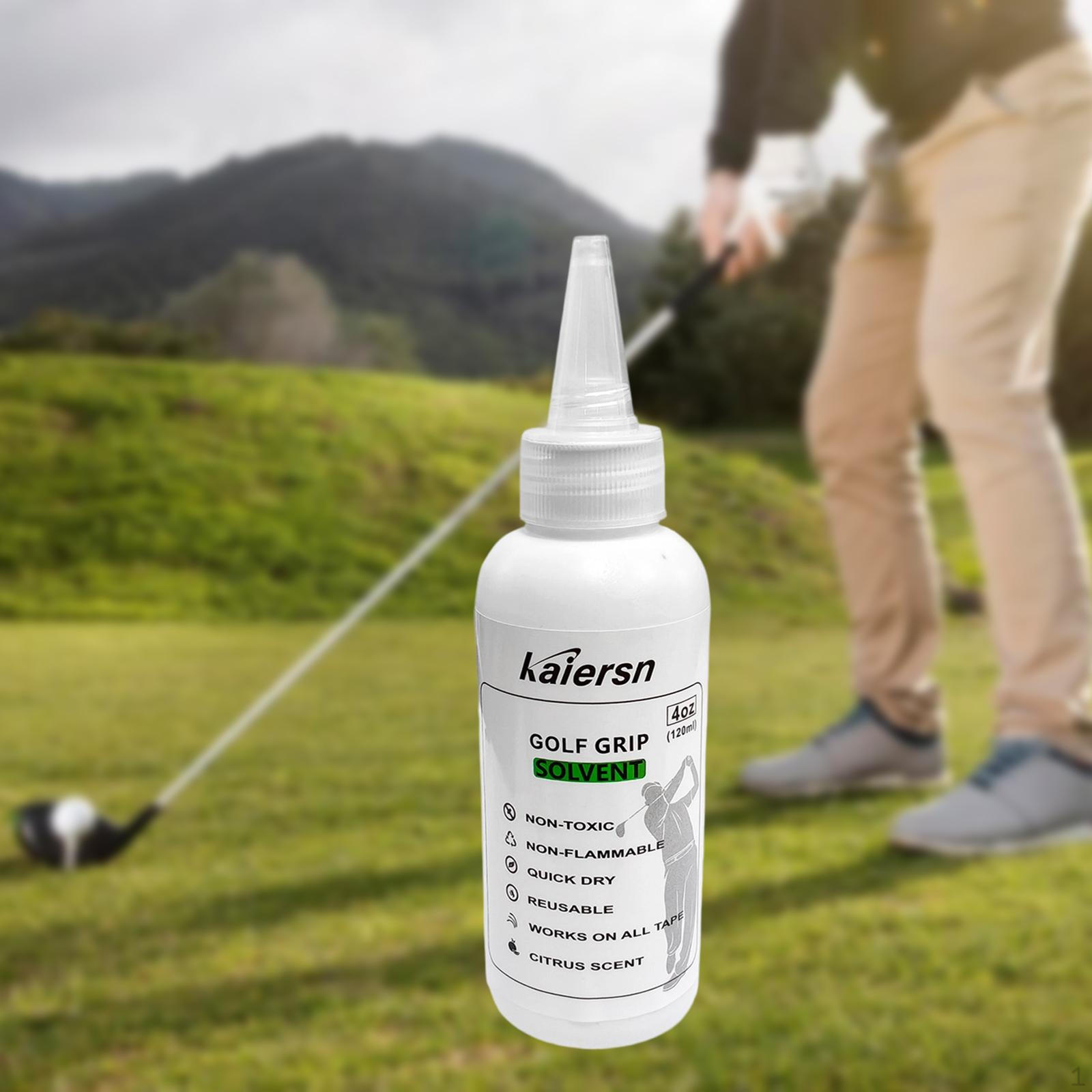 

Golf Grip Solvent, Professional, Essential Reshafting Easy Installation Care Solution
