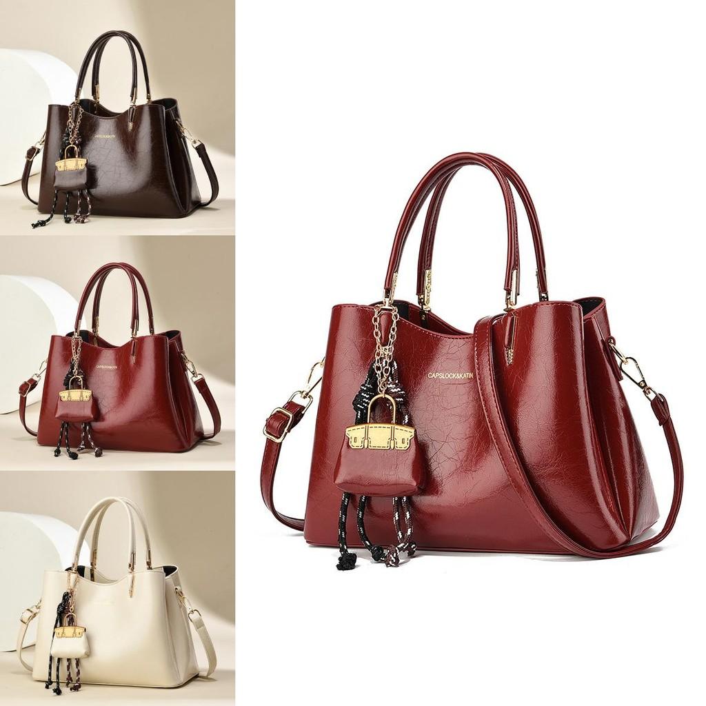 Fashionable Versatile Handbag For Women In Black And Coffee Perfect For Casual Outfits
