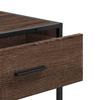 Vidaxl Console Table, Brown Oak, 90X35X80 Cm
