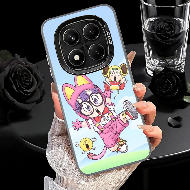Arale S-Slump Anime Soft Phone Case for Xiaomi Redmi Note 13 14 15 Pro Plus 12S 12 11S 11 11T 10S 10 Shockproof Cover Back Shell
