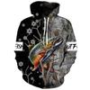 Cool Printed 3d Carp Fishing Unisex Hoodie Harajuku Streetwear Mens Casual Outdoor Fishing Hunting Camping Fashion Clothes