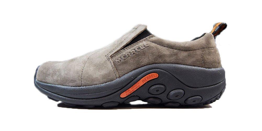 

Мужская обувь для ходьбы Merrell Jungle Moc размера 2E, цвет Gunsmoke, 25,0 см,